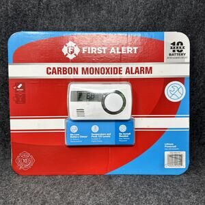 NOS 2018 First Alert Carbon Monoxide Alarm Digital Display Essential Home Safety